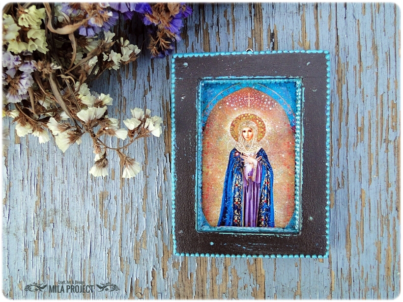 Mini ikona Maryja 1