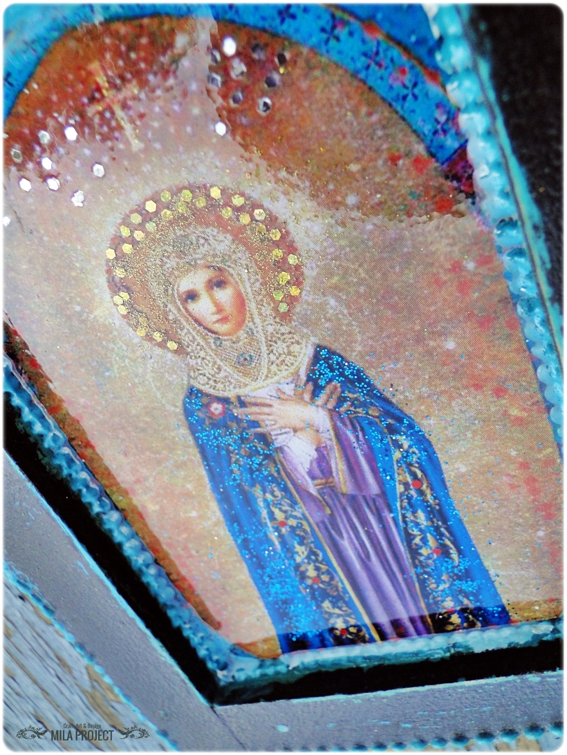 Mini ikona Maryja 3